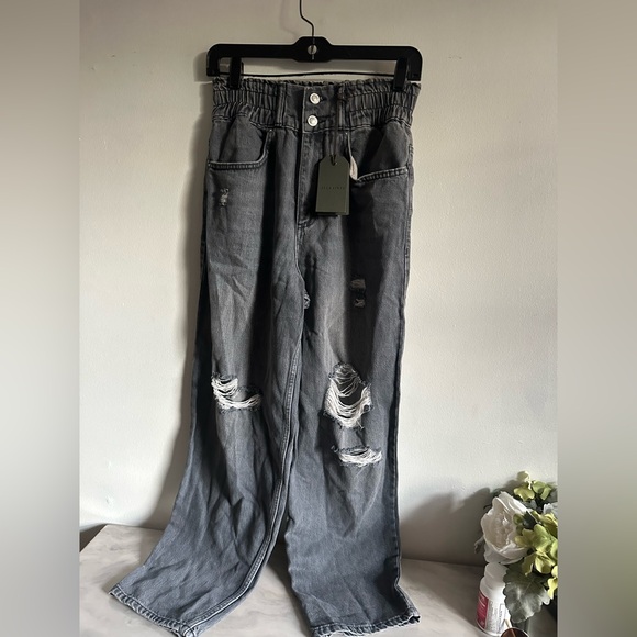 Women’s all saints Hailey destroy jeans size Us 4 - Picture 1 of 3